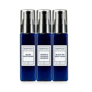 Mudrock London Beard Moisturizer, Shampoo, Body Wash 3pc Set, NEW - 3 x 50 ml